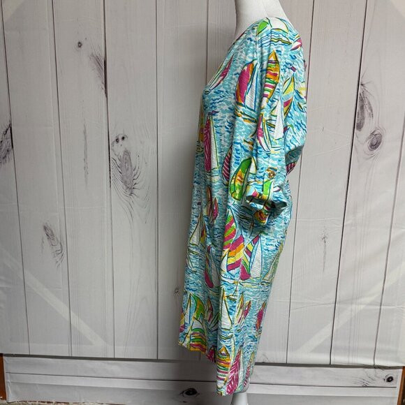 Lilly Pulitzer Camie Dress You Gotta Regatta Size Large, Style 32470, EUC!!! - Picture 3 of 10